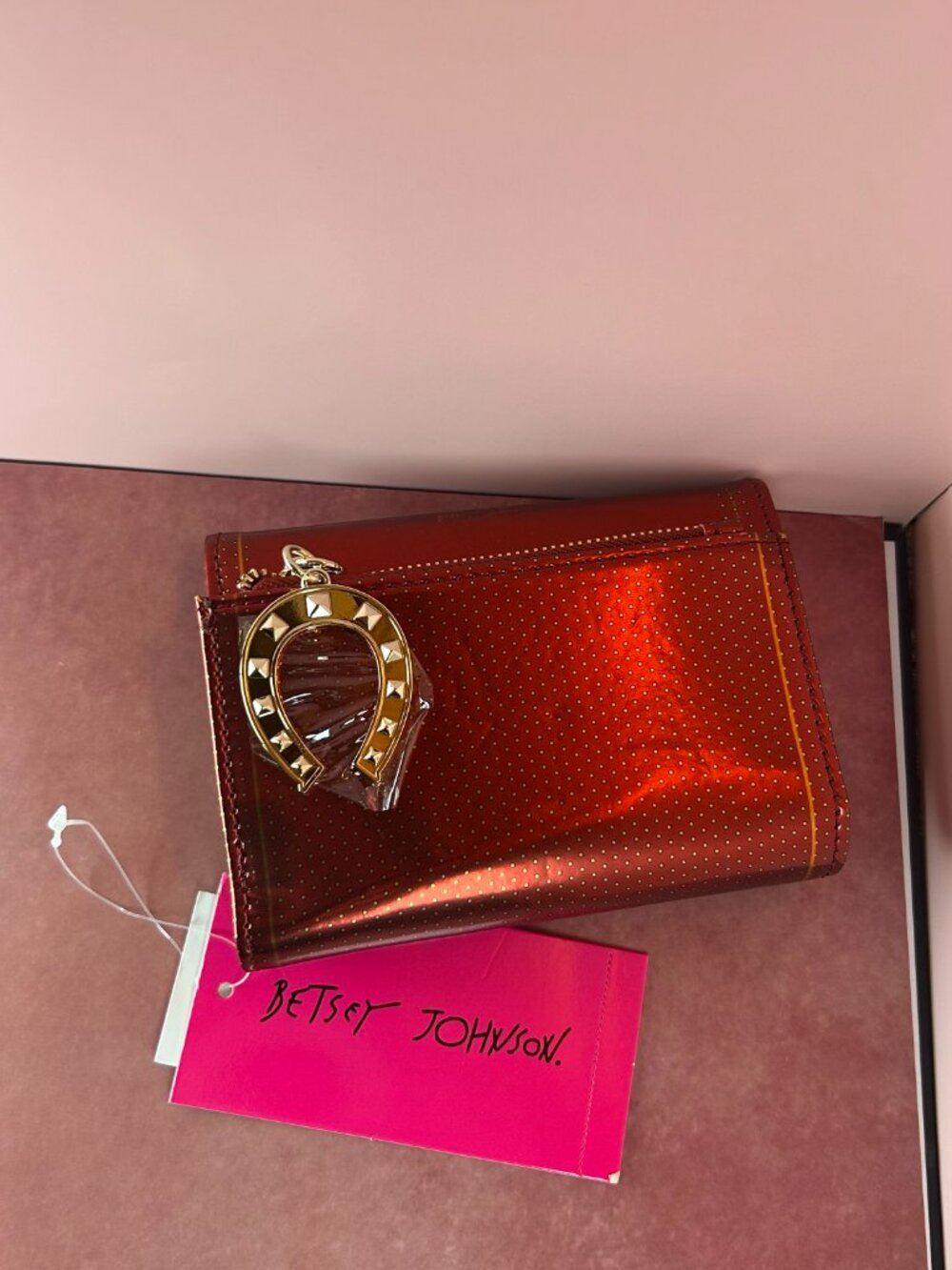 BETSEY JOHNSON CNY YEAR OF THE HORSE WALLET - Picture 8 of 11